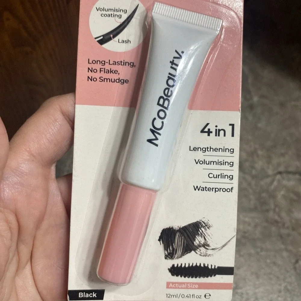 MCo Beauty Ultra‎ Curl 4 in 1 Mascara- Black, New In Plastic Sealed